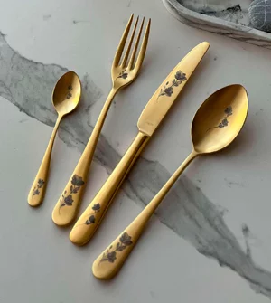 Epsilon Retro Flower Gold