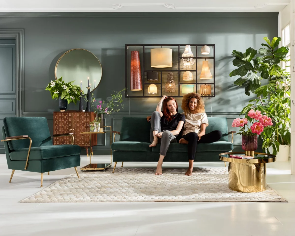 Комбинация стилей в дизайне гостинной