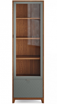 Узкая витрина Case 58X45X190 CM