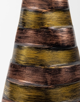Ваза металлическая Stripes 16X16X66 CM