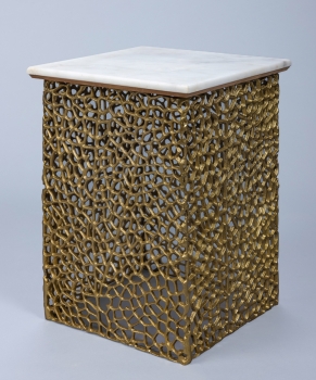 Комплект из двух столиков Eman 38X38X49 / 33X33X44 CM