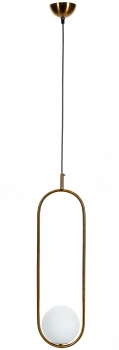 Подвесной светильник Ball Brass 18X18X68 CM