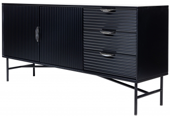 Комод HAINES black 160X40X75 CM