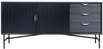Комод HAINES black 160X40X75 CM
