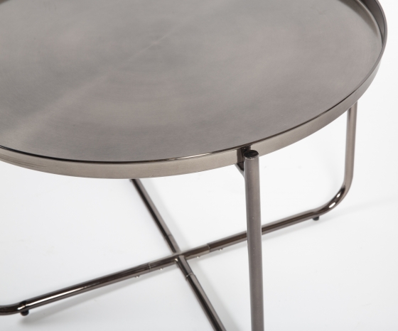 Кофейный столик Avril Black 61X61X42 CM 2