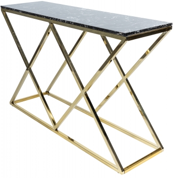 Консоль Triangles Gold 120X35X74 CM