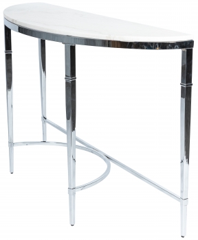 Консоль Glossy 130X40X80 CM Silver