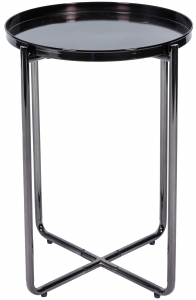 Cтолик Avril Black 39X39X53 CM