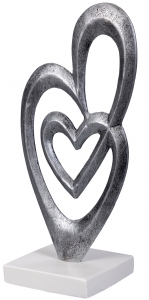 Декоративный элемент Heart 12X8X25 CM