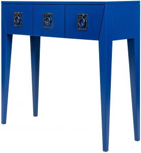 Консоль Style 90X30X80 CM синяя