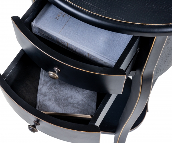 Тумба Fleur de Luar 46X36X75 CM Noir 4