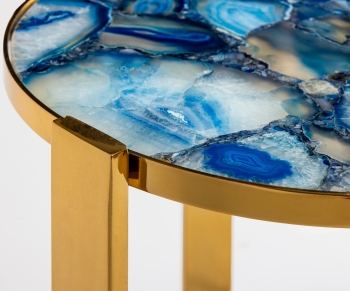 Столик Blue Agate 35X35X55 CM