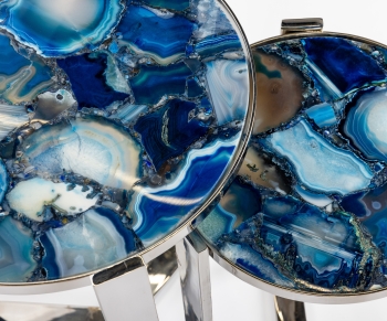Столик Blue Agate 27X27X51 CM