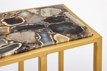 Приставной столик Black Agate 45X23X59 CM