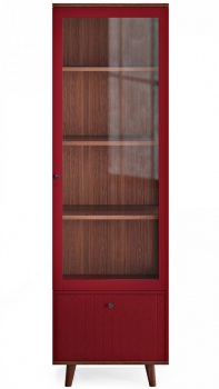 Узкая витрина Twin 58X45X194 CM