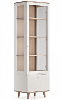 Узкая витрина Twin 58X45X194 CM