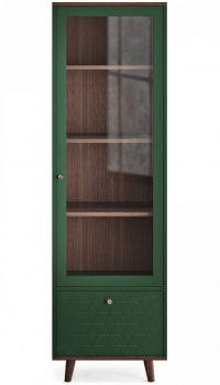 Узкая витрина Twin 58X45X194 CM