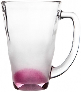 Пивная кружка Awadachi 390 ml розовая