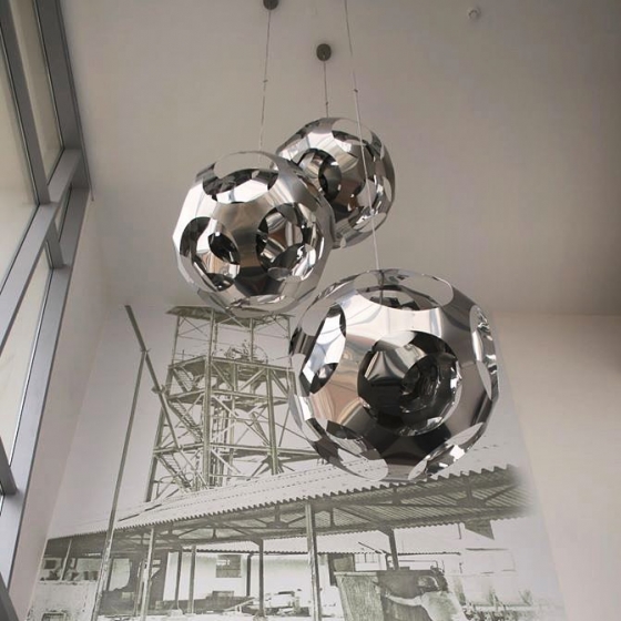 Подвесной светильник Puzzle Ball Ø70 CM 3