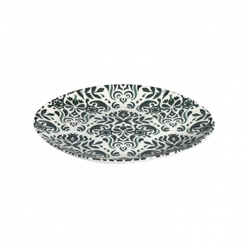 Toledo Black Green Pebble Тарелка 27см 1972 [6]