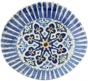 Тарелка Cordoba Blue Pebble Ø21 CM