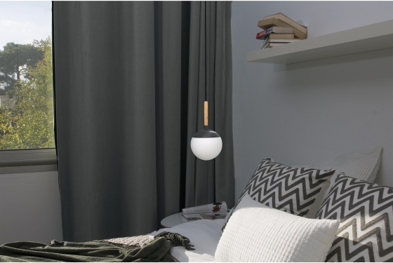 Подвесной светильник Mine 19X19X35 CM чёрный 2