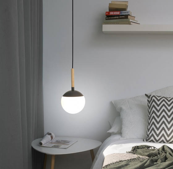 Подвесной светильник Mine 19X19X35 CM чёрный 3