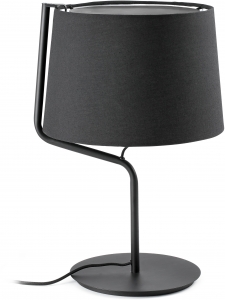 Настольная лампа Berni 31X31X45 CM чёрная