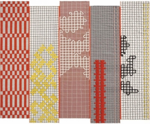 Ковер из шерсти Bandas Orange 250X300 CM