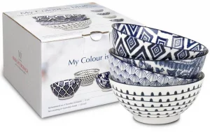 Набор из четырёх чаш My color is blue Ø15 CM
