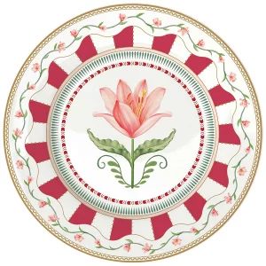 Тарелка десертная flowery, 19,2 см