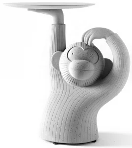 Приставной столик Monkey 60X40X60 CM серый