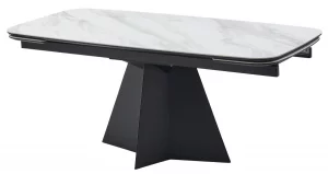 Раскладной прямоугольный обеденный стол Sahara 180-260X90X76 CM
