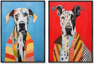 Набор из двух постеров на холсте One of The Baskervilles 75X105 / 75X105 CM