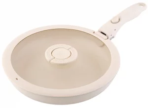 Сковорода с крышкой и съемной ручкой Smart Ceramic Ø26 CM