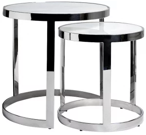 Комплект из двух столиков Miillaaraq 60X60X60 / 46X46X50