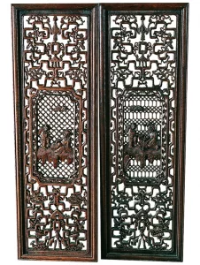 Ширма из массива вяза BF 56X98 CM