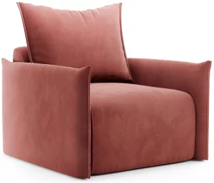 Кресло Floris 90X90X90 CM коралловое