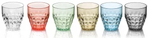 Набор из 6 стаканов из акрила Tiffany 350 ml
