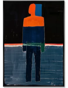 Постер на холсте Into the Same River Twice 75X105 CM