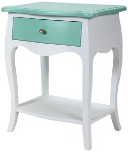 Тумба Fleur de Luar 55X37X64 CM Blanc Mint