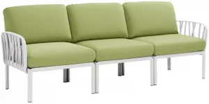 Диван садовый с подушками Komodo 216X78X88 CM