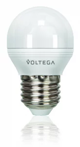 Светодиодная лампа-шар Voltega Globe 6Вт (≈60Вт) 4000K
