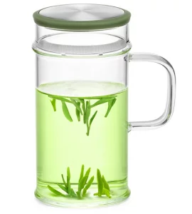 Кружка с ситчиком для заварки чая LC 380 ml