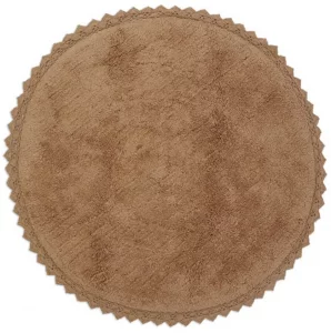 Круглый хлопковый ковёр Pearl Ø110 CM