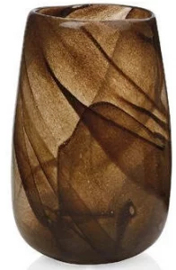 Ваза Leaf Brown Glass 17X17X26 CM