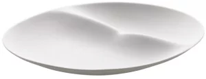 Тарелка гурме Shell 19X21X4 CM матовая