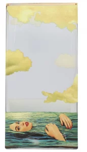 Стеклянная ваза Seagirl 15X15X30 CM