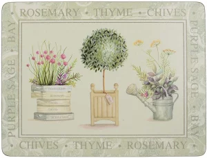 Набор из четырёх подставок Topiary 40X29 CM