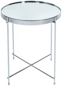Вспомогательный столик Gatsby 43X43X45 CM Silver